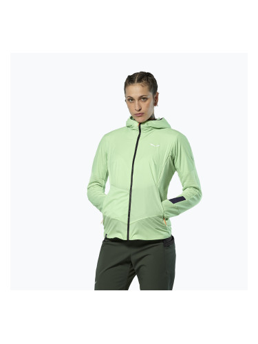 Дамско яке против вятър Salewa Pedroc Polarlite Wind Hood pastel green