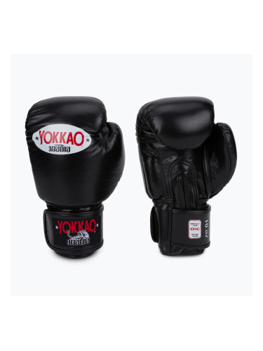 YOKKAO Matrix боксови ръкавици черни BYGL-X-1