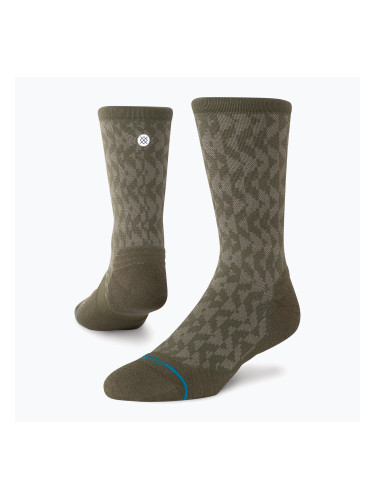 Чорапи Stance Digzig Light Crew olive