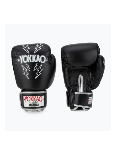 Мъжки боксови ръкавици YOKKAO Stadium black