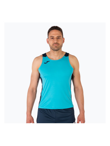 Мъжки потник за бягане Joma Record II turquoise/navy