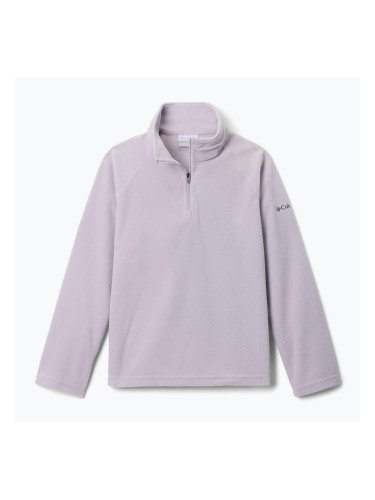 Детски суитшърт от полар Columbia Glacial Fleece lavender pearl