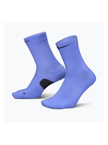 Чорапи Nike Running Midweight Crew sapphire/black/black