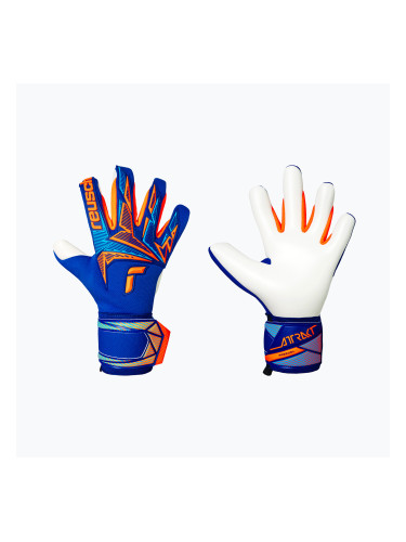 Вратарски ръкавици Reusch Attrakt Freegel Advance sharp blue/shocking orange