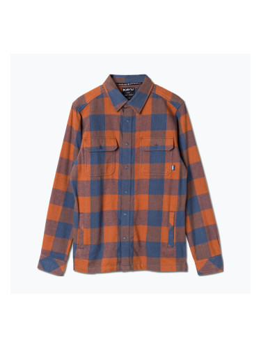 Мъжка риза KAVU Northlake copper leaf