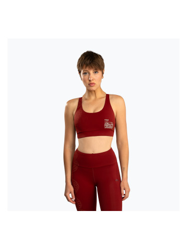 Спортен сутиен Venum Serpenti burgundy/ivory