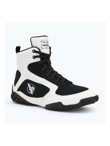 Мъжки боксови обувки Hayabusa Pro Boxing black white
