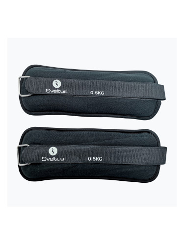 Тежести за глезена Sveltus Neoprene Weighted Ankle Cuff 500 g black