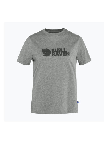 Дамска тениска за трекинг Fjällräven Лого сиво F87146