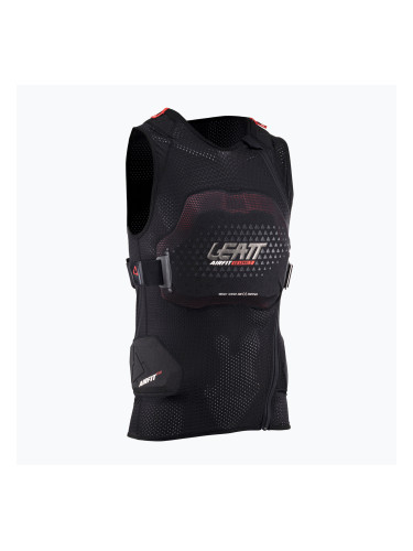 Мъжка колоездачна тениска с протектори Leatt 3DF AirFit Evo Vest black