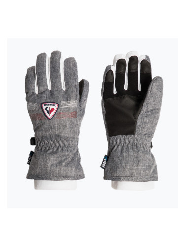 Детски скиорски ръкавици Rossignol Jr Roc Impr G heather grey