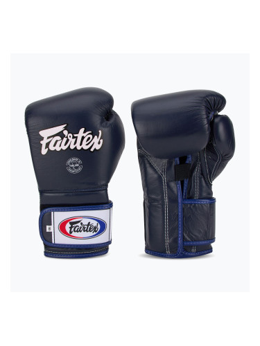 Боксови ръкавици Fairtex Heavy Hitter's Mexican Style blue