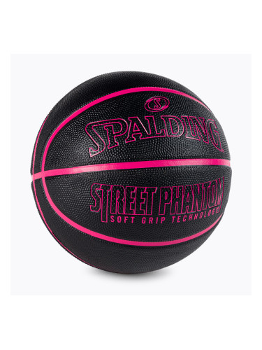 Spalding Phantom баскетбол черно и розово 84385Z