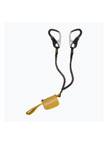 Salewa Via Ferrata Ergo Core Longline black/yellow 00-0000000983