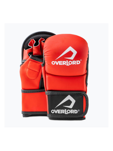 Граплинг ръкавици Overlord MMA Tournament red