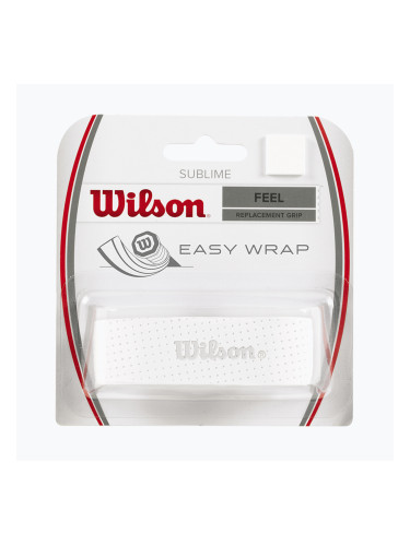 Обвивка за тенис ракета Wilson Sublime Grip white