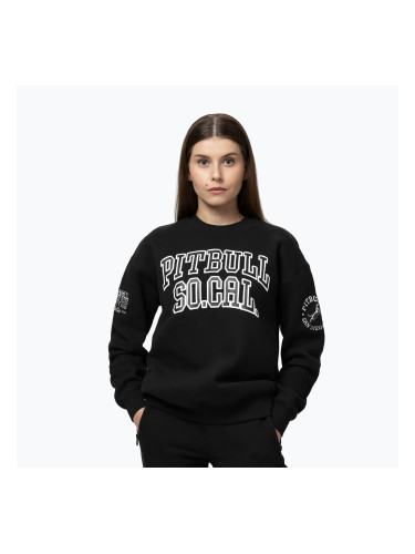 Дамски суитшърт Pitbull Crewneck Fiora black/black