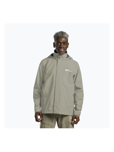 Мъжко яке за дъжд Jack Wolfskin Trailtime 2L linen