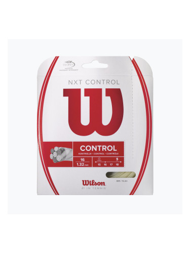 Wilson Nxt Control тенис струна бяла 12,2 м WRZ941900