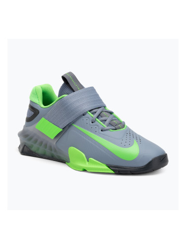 Обувки за вдигане на тежести Nike Savaleos ashen slate/green strike/anthracite