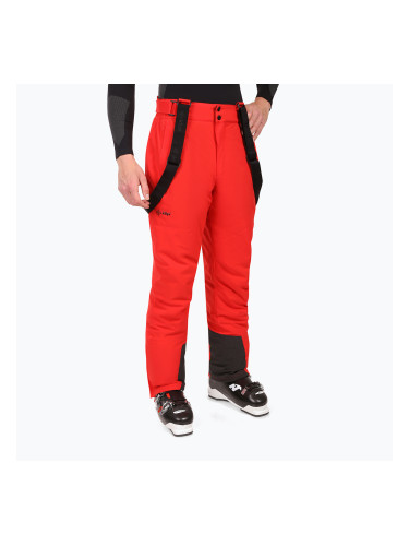 Мъжки скиорски панталони Kilpi Mimas red