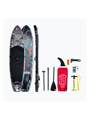 SUP дъска iBoard Black Tiger 11'