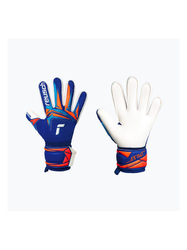 Вратарски ръкавици Reusch Attrakt Advance sharp blue/white/shocking orange