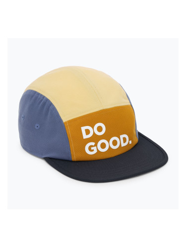 Cotopaxi Do Good 5-Panel кехлибарена/карбонова бейзболна шапка