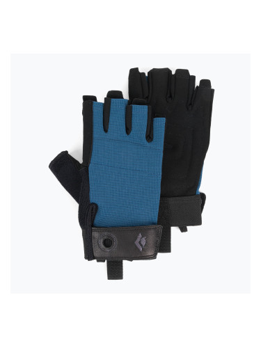 Black Diamond Crag ръкавици за катерене с половин пръст, сини BD8018644002XS
