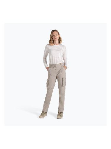 Дамски панталони за трекинг Craghoppers NosiLife Jules soft mushroom
