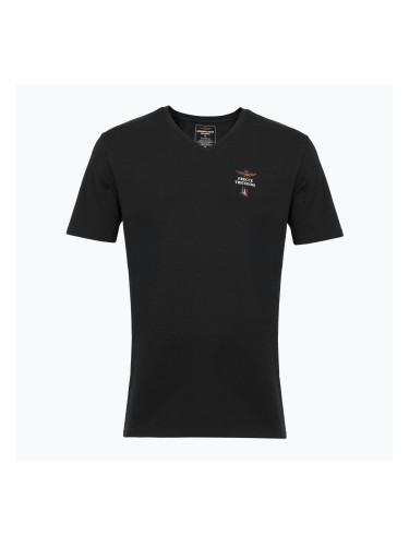 Мъжка тениска Aeronautica Militare AM1UTI006 V-Neck black