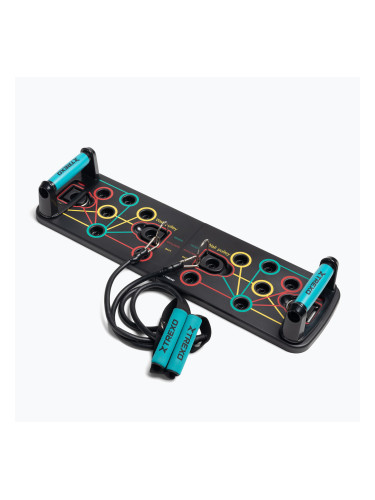 Многофункционална платформа с дръжки и експандер XTREXO сгъваема TXO-B4Z045-BK black