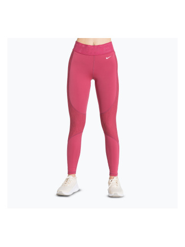 Дамски клин за тренировка Nike Pro High-Waisted sweet beet/white