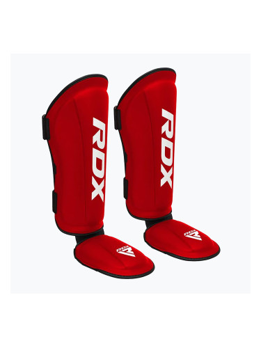 Протектори за пищял и стъпала RDX T1 Shin Instep Molded King red/white
