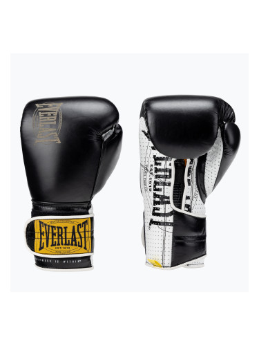 EVERLAST 1910 Classic Pro Боксови ръкавици черни EV1910PRO BL-12 OZ.