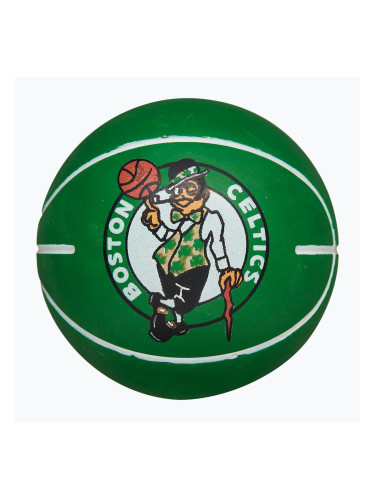 Супер мини Wilson NBA топка за дрибъл Бостън Селтикс зелена