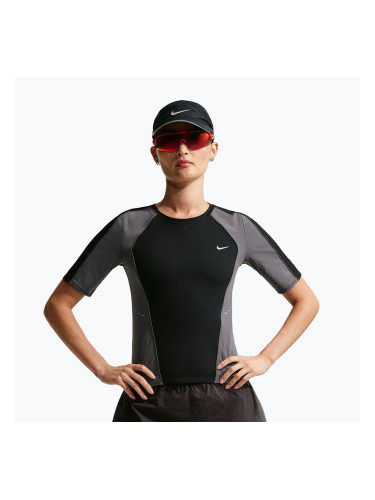 Дамска тениска за бягане Nike Swift Dri-Fit black/iron grey
