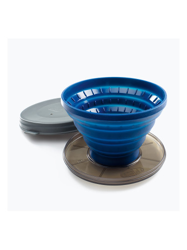 GSI Outdoors Сгъваема кафеварка Javadrip, синя 79482