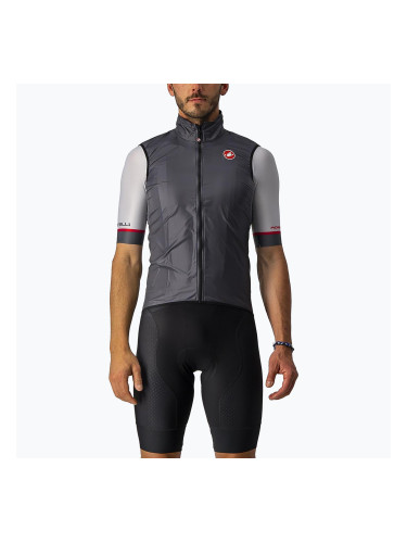 Мъжка велосипедна жилетка Castelli Aria в тъмно сиво