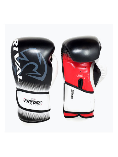 Боксови ръкавици Rival RS-FTR Future Sparring черни/бели/червени