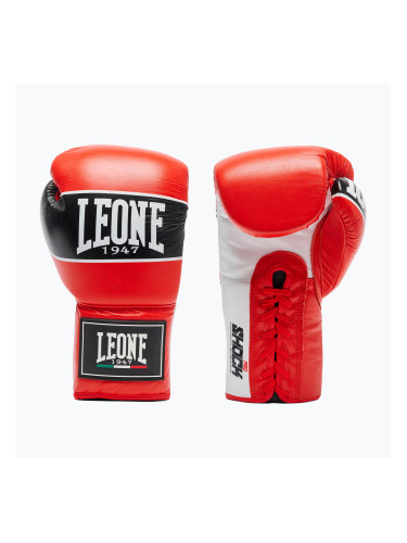 Боксови ръкавици LEONE 1947 Shock Pro rose/red