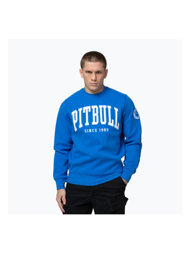 Мъжки суитшърт Pitbull Norton Crewneck azurre blue