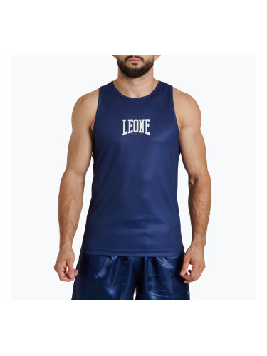 Мъжка тениска за тренировка LEONE 1947 Color Block tank blue