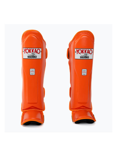 Протектори за подбедрици и стъпала Yokkao Matrix orange ibis