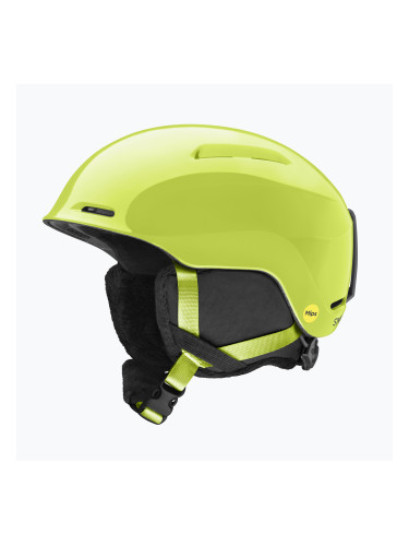Детска скиорска каска Smith Glide Jr Mips electric lime