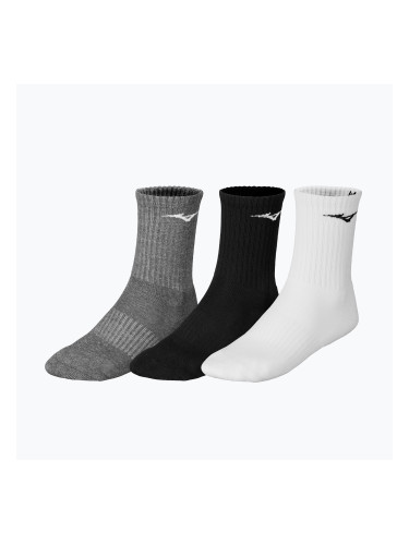 Mizuno Чорапи за тенис за обучение 3 чифта бели