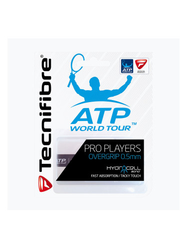 Обвивка за тенис ракета Tecnifibre Contact Pro White 52ATPCONWH