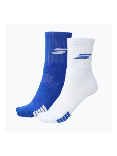 Мъжки чорапи SKECHERS Select Terry Crew 2 чифта blue