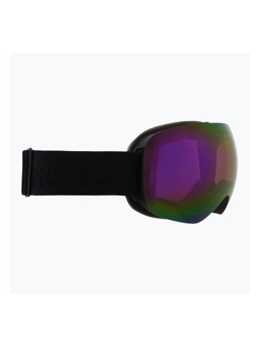 Скиорска маска Red Bull Spect Bent matt black/orange with purple mirror