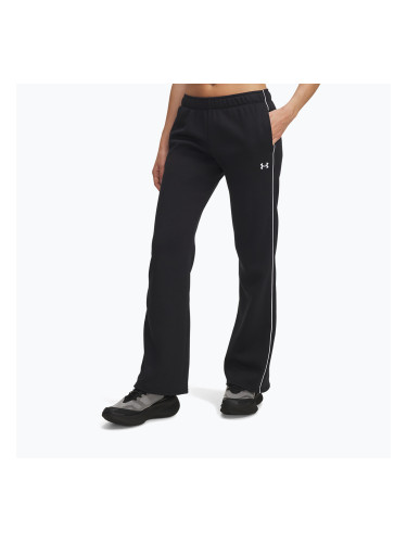 Дамски панталони Under Armour Rival Fleece Piped black/white